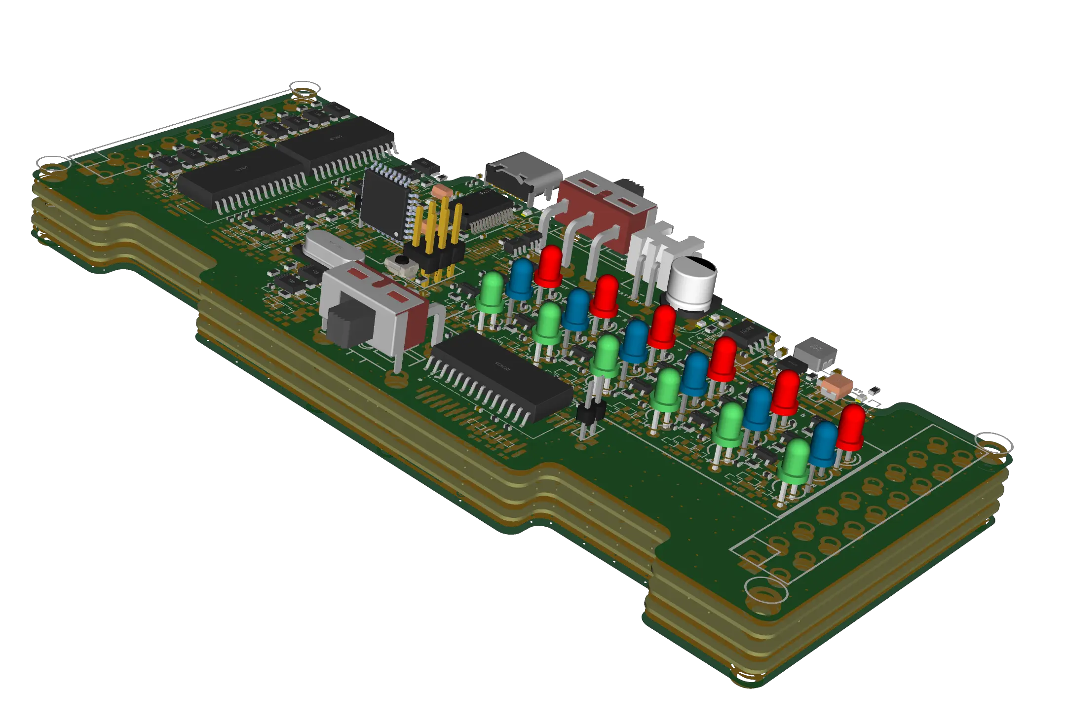 Cable Orientation Tester PCB